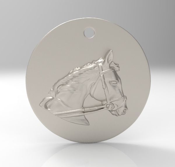 Chinese Zodiac Horse 3D print model_1