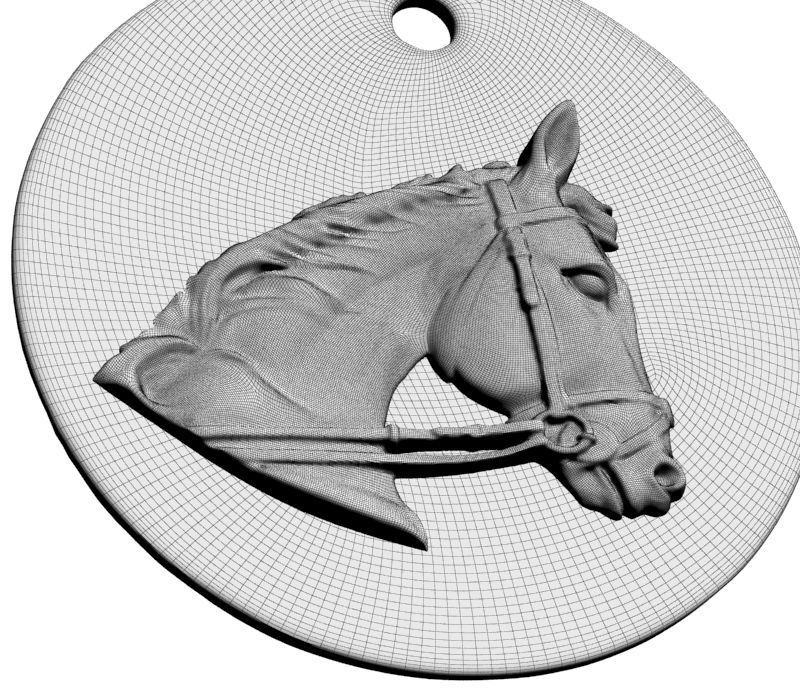 Chinese Zodiac Horse 3D print model_32