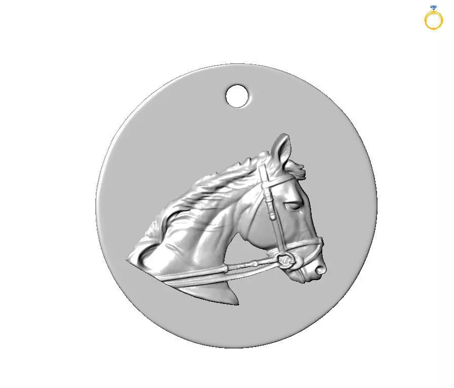 Chinese Zodiac Horse 3D print model_0