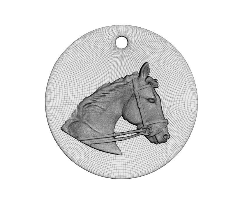 Chinese Zodiac Horse 3D print model_26