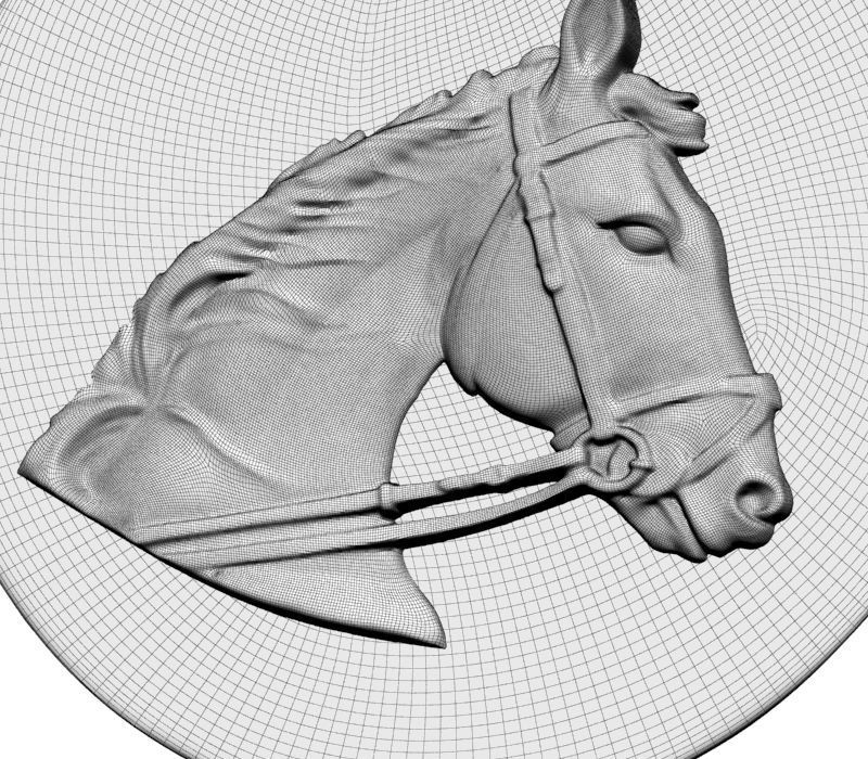 Chinese Zodiac Horse 3D print model_30