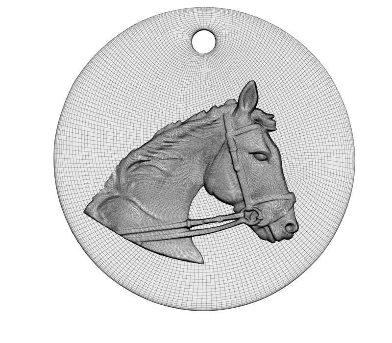 Chinese Zodiac Horse 3D print model_27