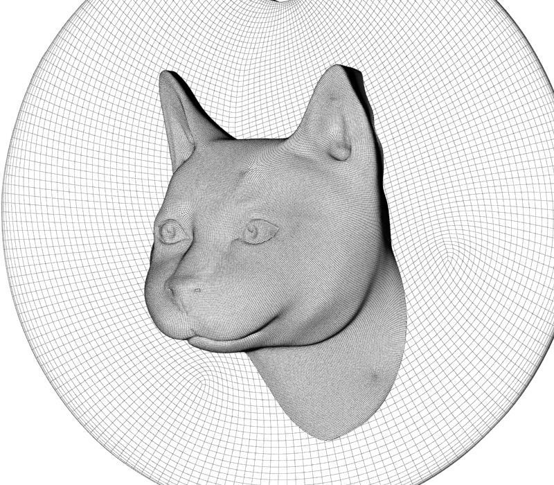 Chinese Zodiac Cat 3D print model_19