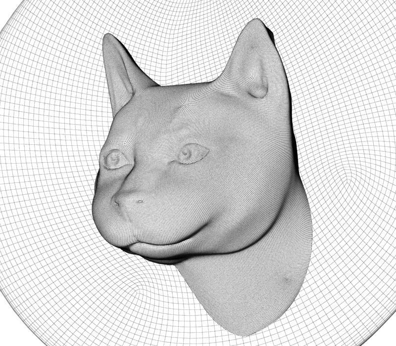 Chinese Zodiac Cat 3D print model_20