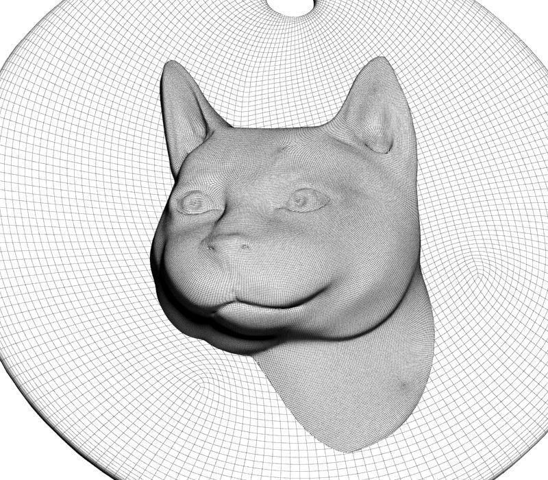 Chinese Zodiac Cat 3D print model_21
