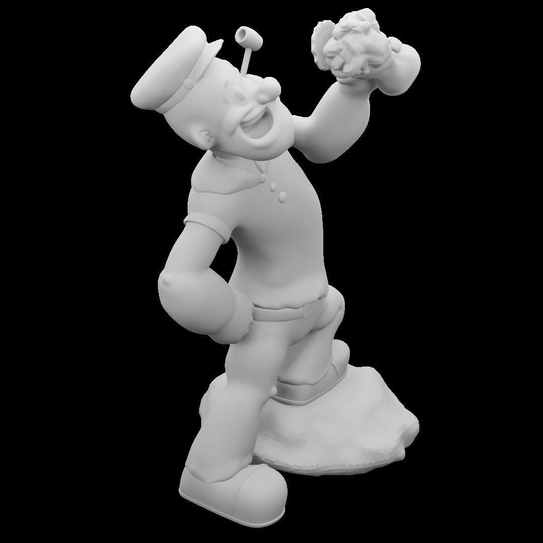 Popeye - Version full 3D print model_2