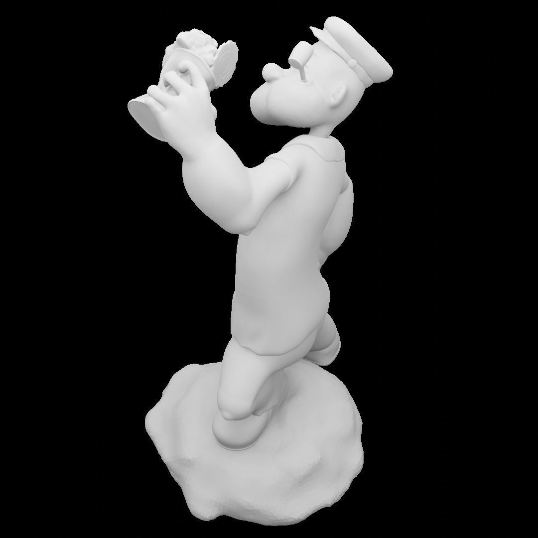 Popeye - Version full 3D print model_3