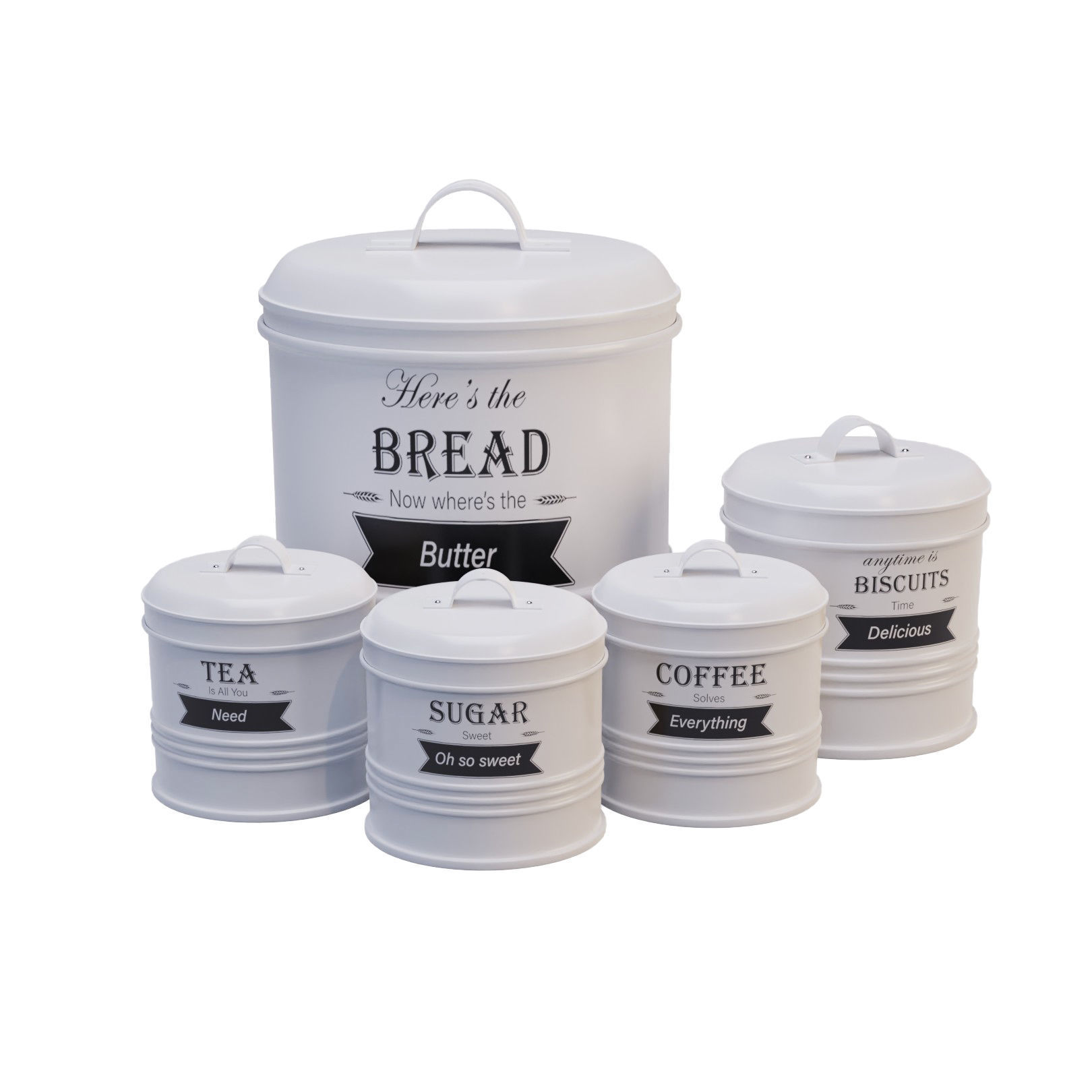 Kitchen Canister Set 07 - Storage 3D model_1