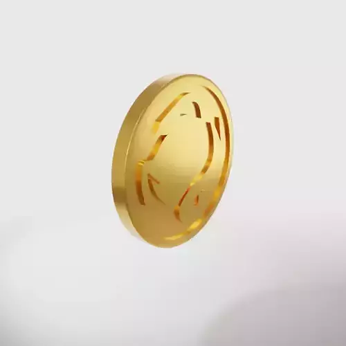 CAPRICORN Zodiac sign coin