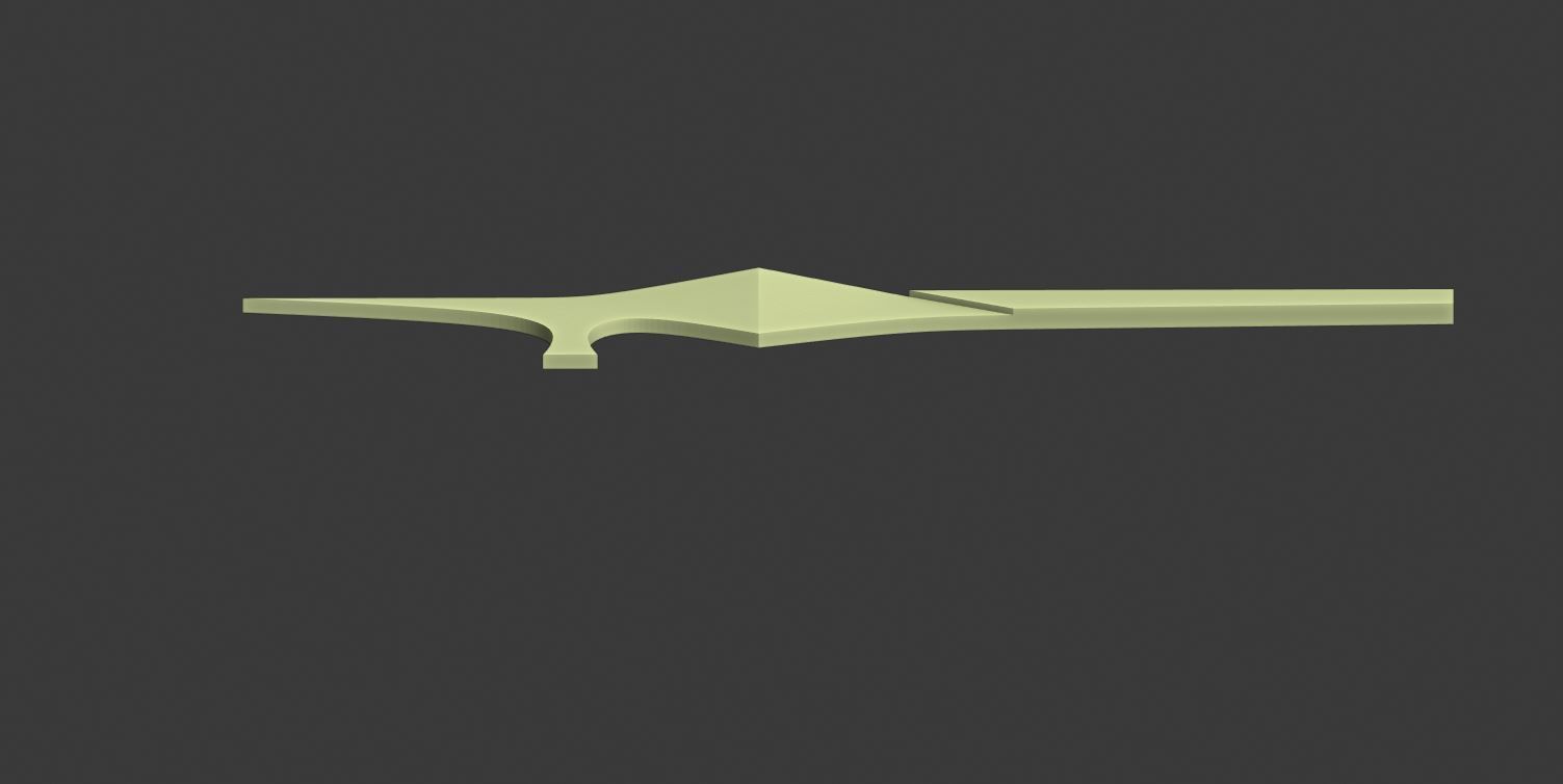 Netflix Castlevania Alucards Heirloom Sword 3D print model_28