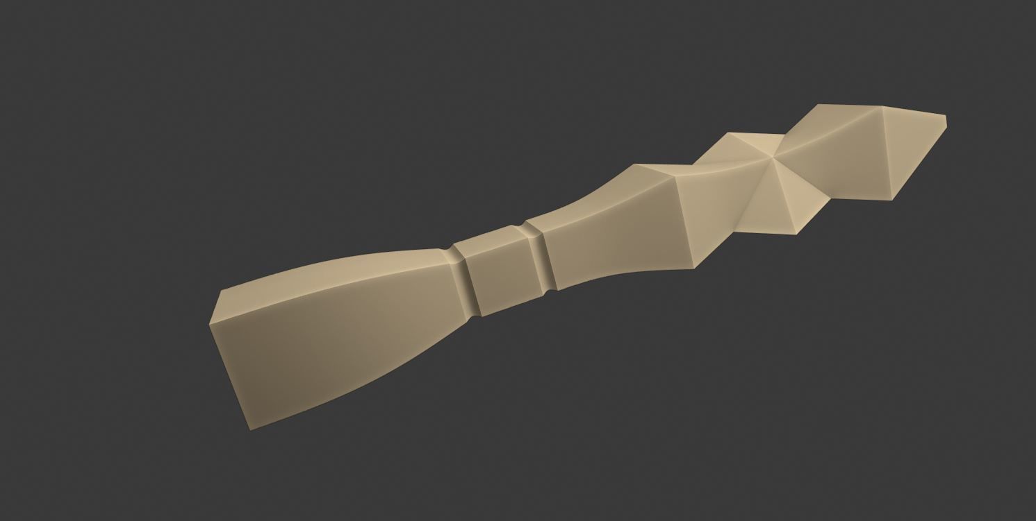 Netflix Castlevania Alucards Heirloom Sword 3D print model_18