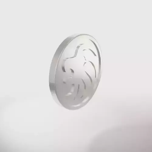LEO Zodiac sign coin