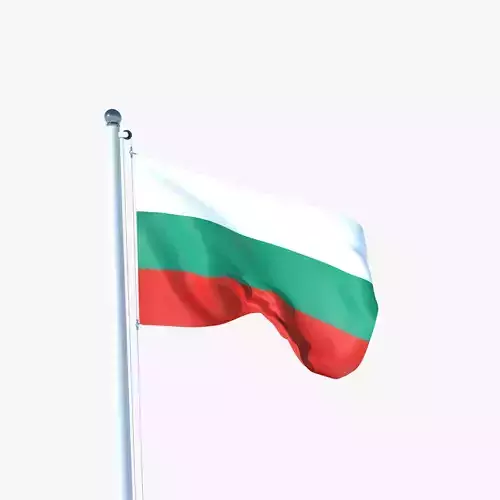 Animated Flag of Bulgaria