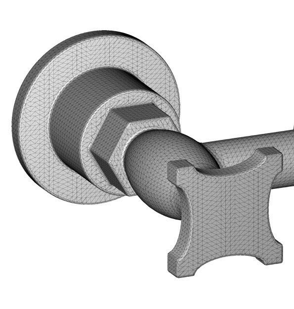 Ultra Modern Shower Tap 3D print model_4