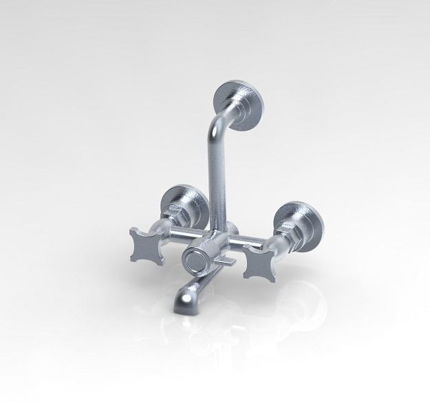 Ultra Modern Shower Tap 3D print model_8