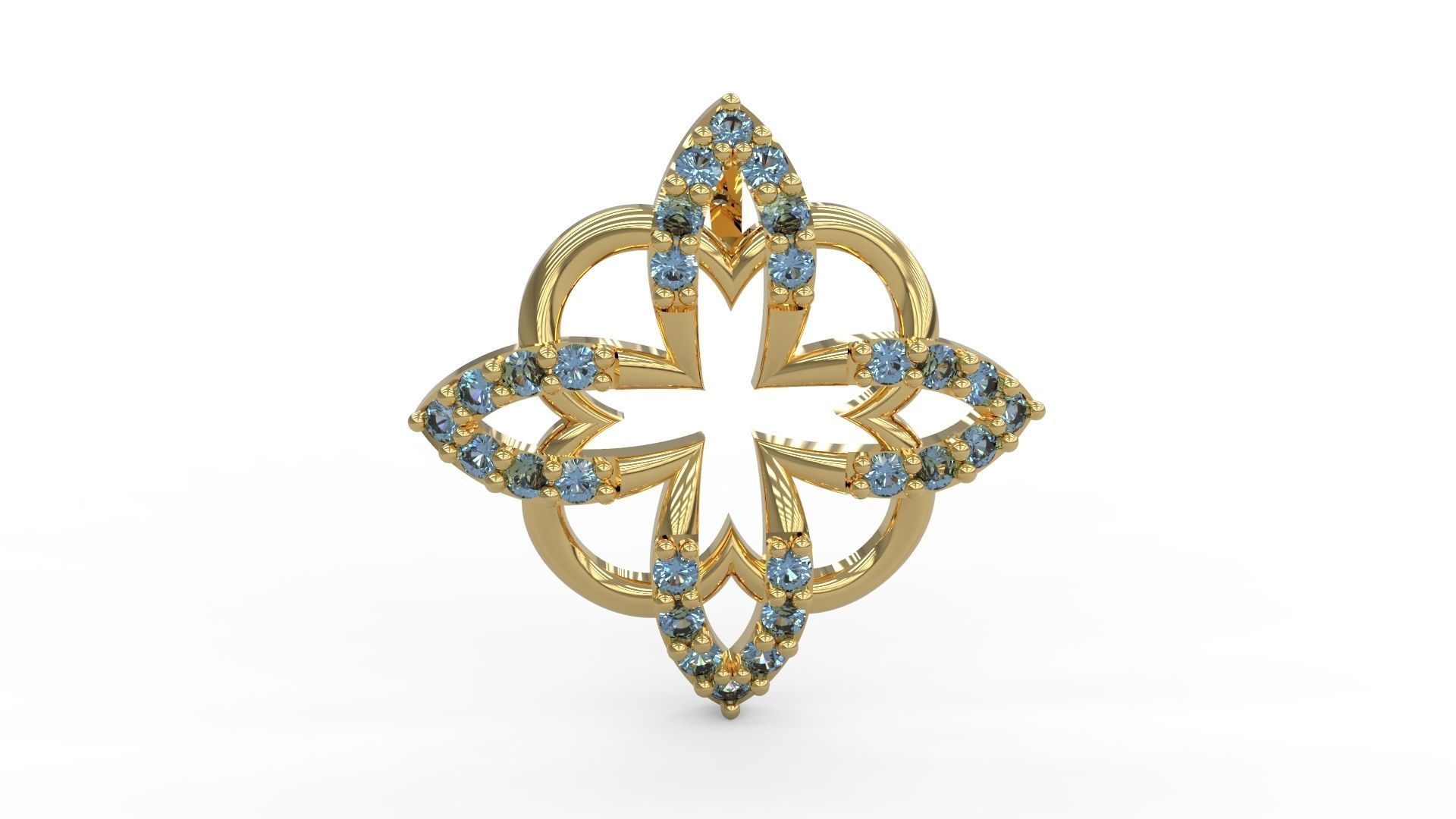 Pendant 126 3D print model_1