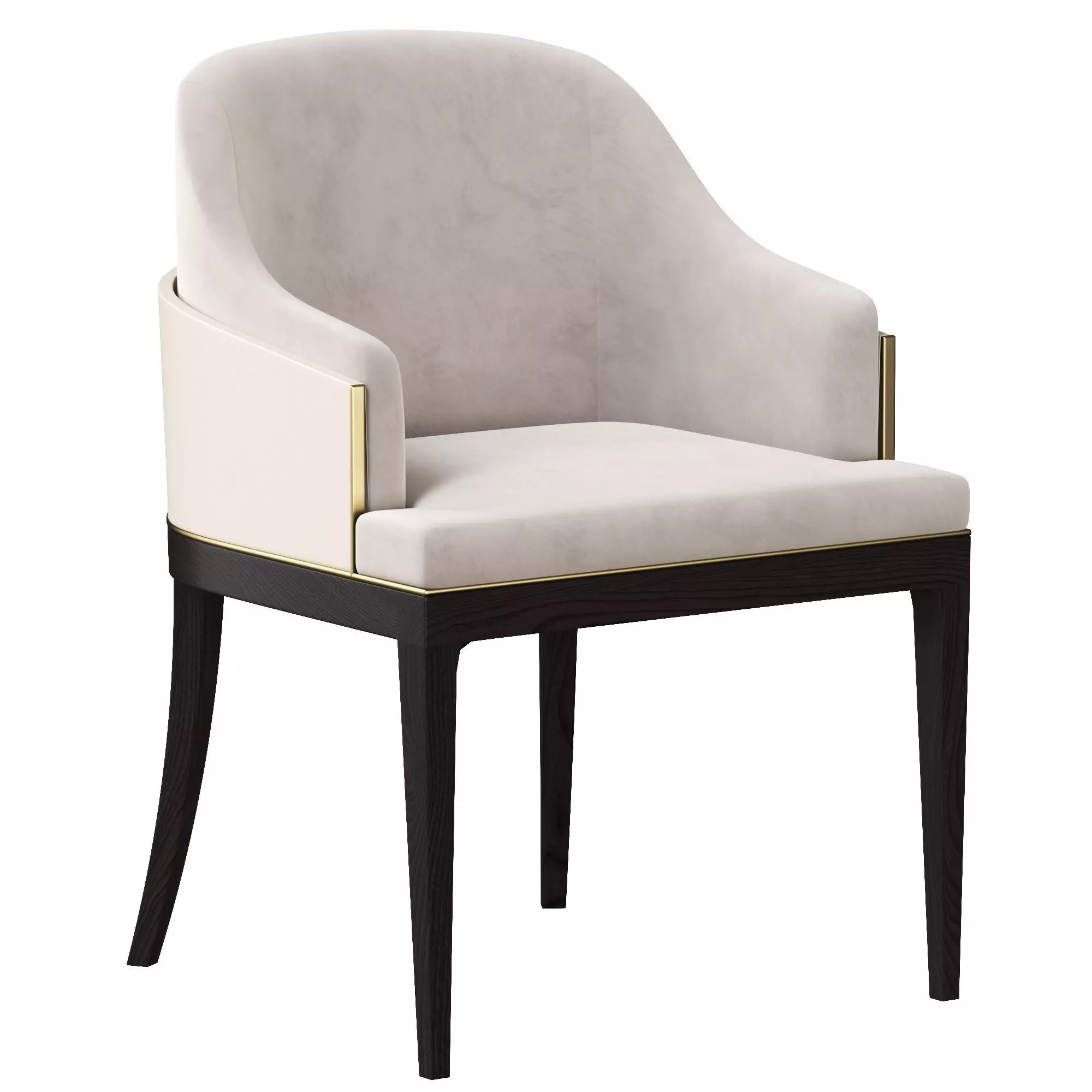 Wolfe Dining Chair 3D model
