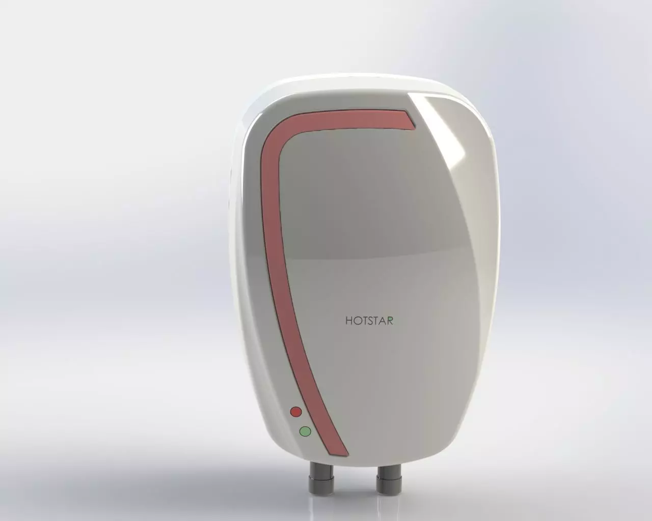 3 Liter Instant water heater 3D print model_0