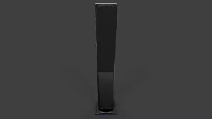 Tower Speaker V01 - Low Poly Low-poly 3D model