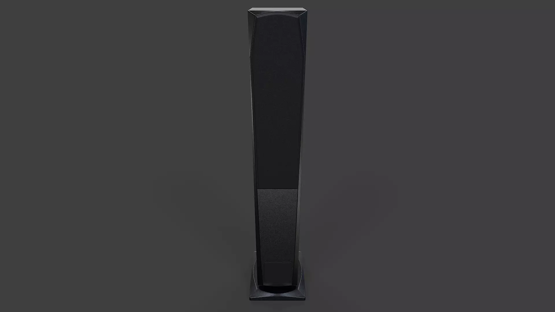 Tower Speaker V01 - Low Poly Low-poly 3D model_0