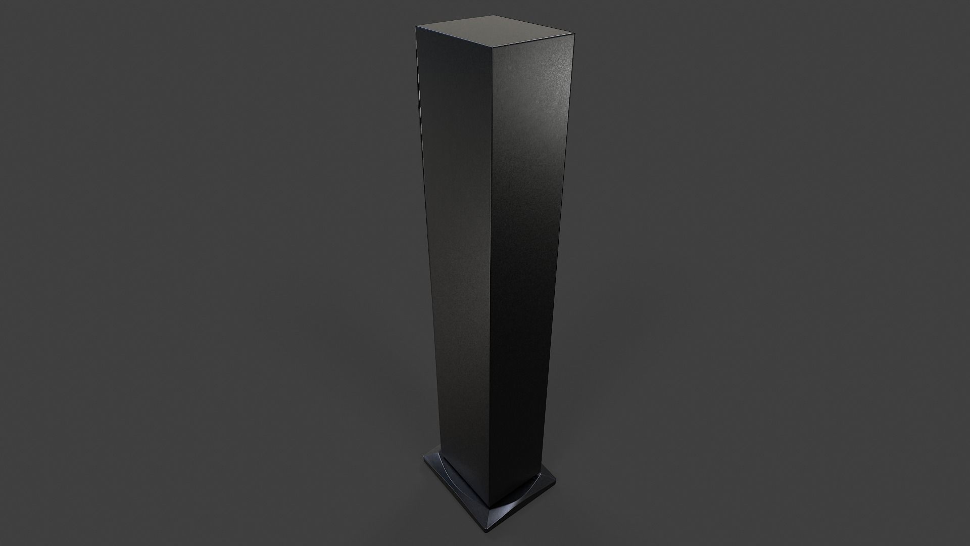 Tower Speaker V01 - Low Poly Low-poly 3D model_7