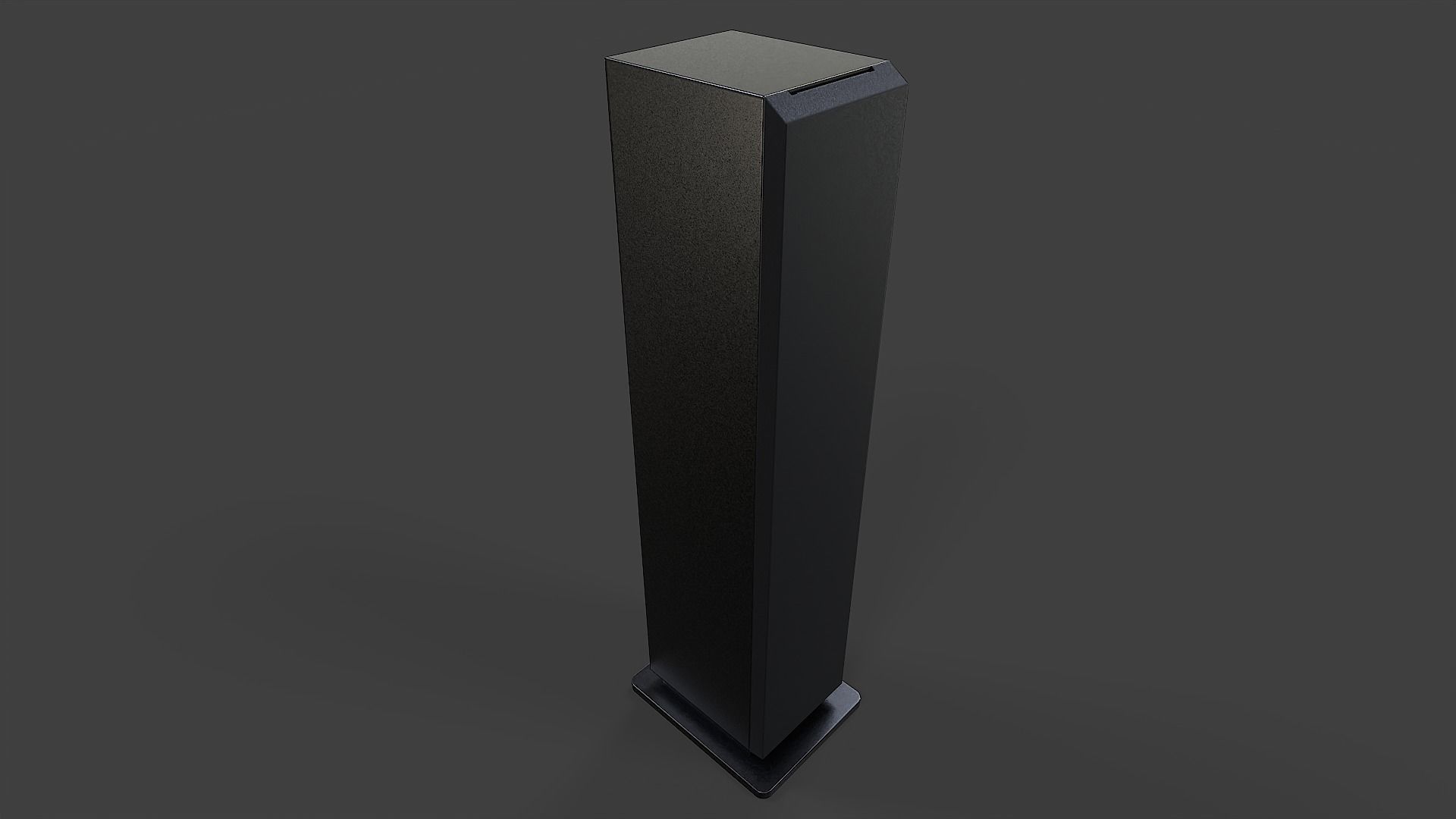 Tower Speaker V02 - Low Poly Low-poly 3D model_2