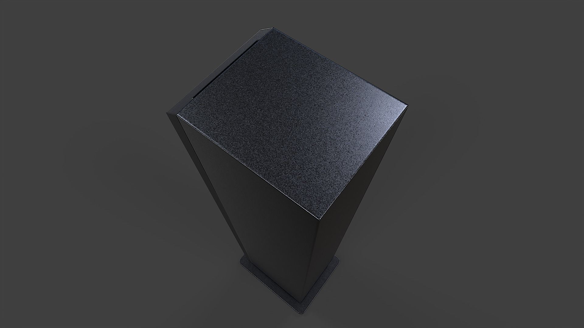 Tower Speaker V02 - Low Poly Low-poly 3D model_10