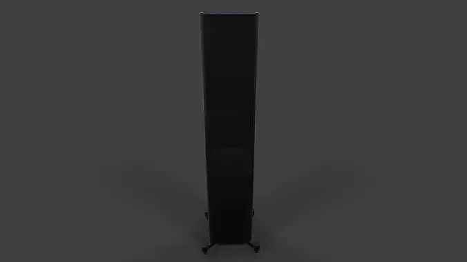 Tower Speaker V03 - Low Poly Low-poly 3D model