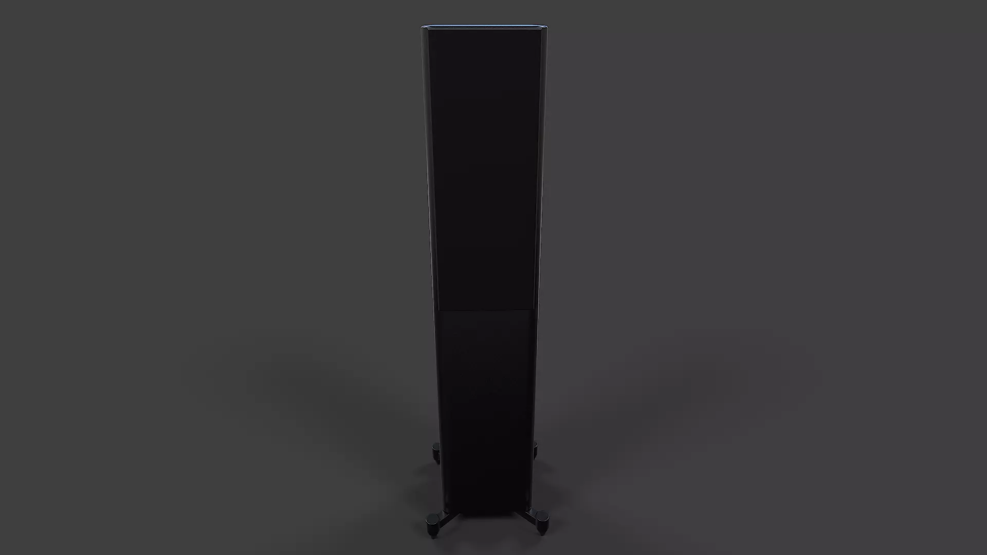 Tower Speaker V03 - Low Poly Low-poly 3D model_0