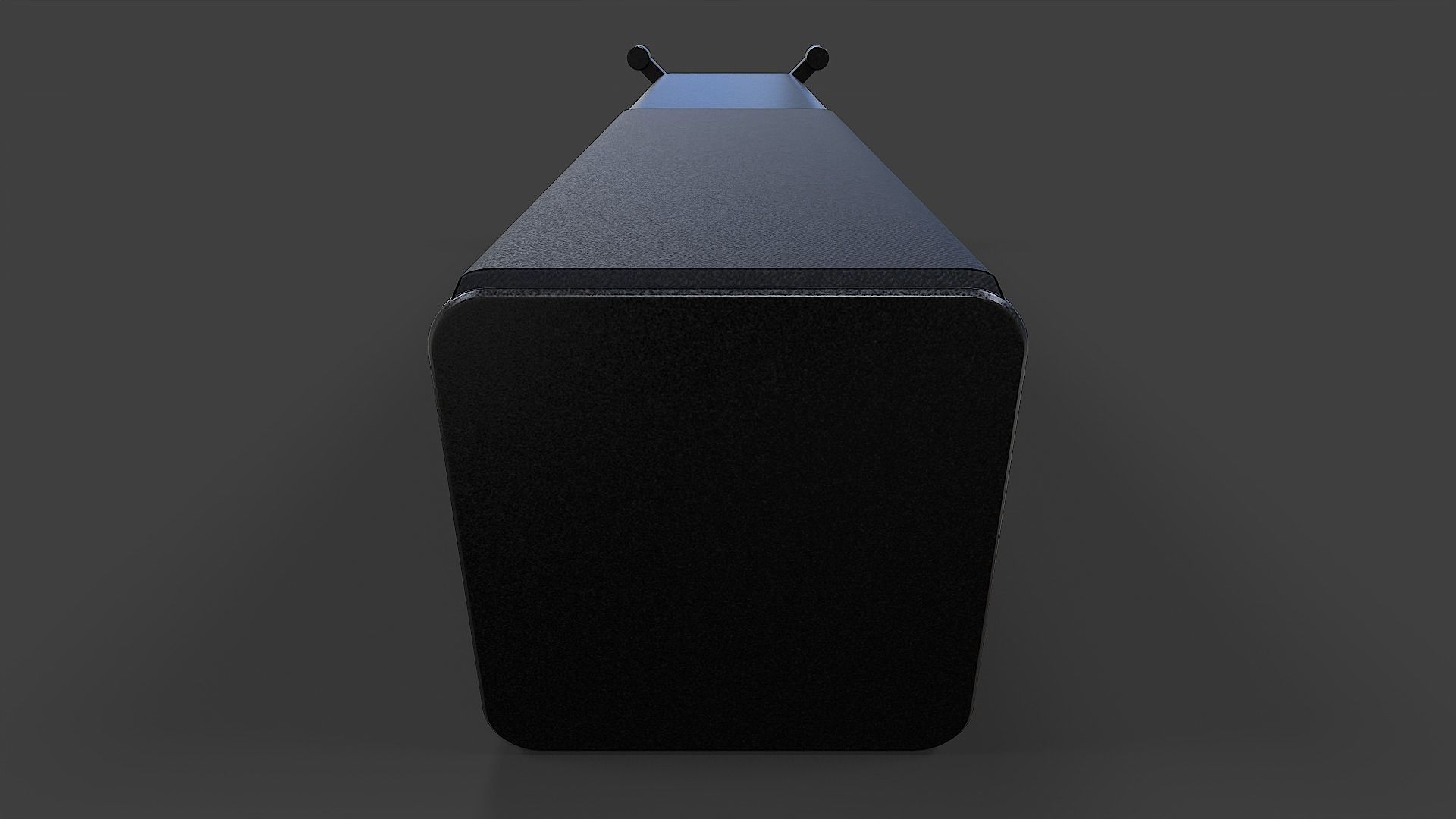 Tower Speaker V03 - Low Poly Low-poly 3D model_9