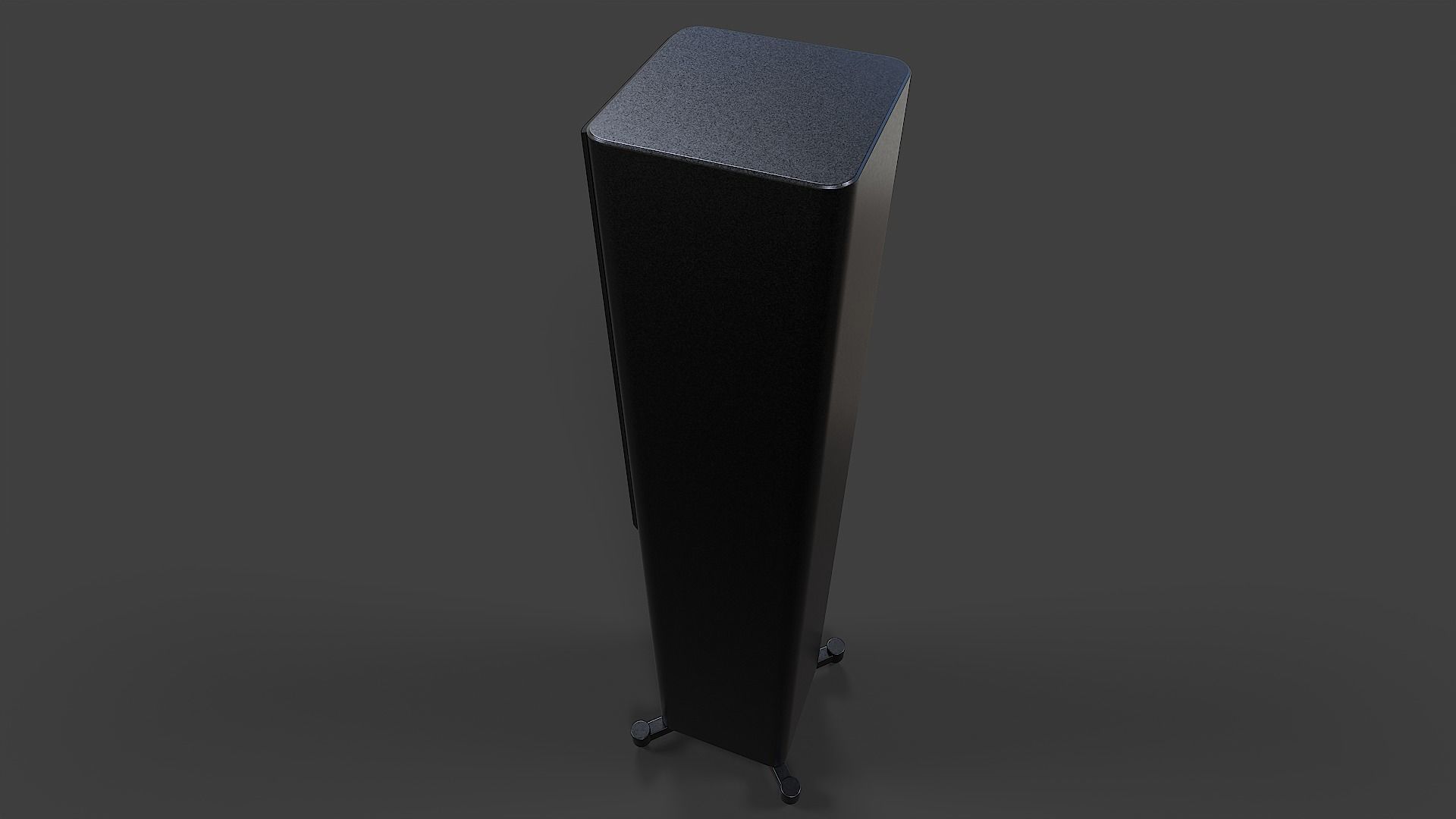Tower Speaker V03 - Low Poly Low-poly 3D model_4