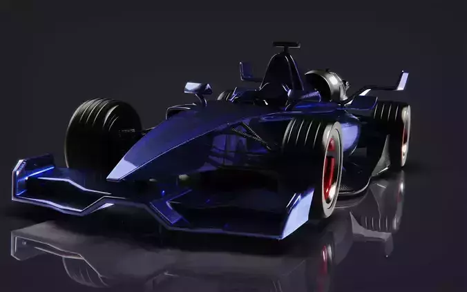 Formula racing car