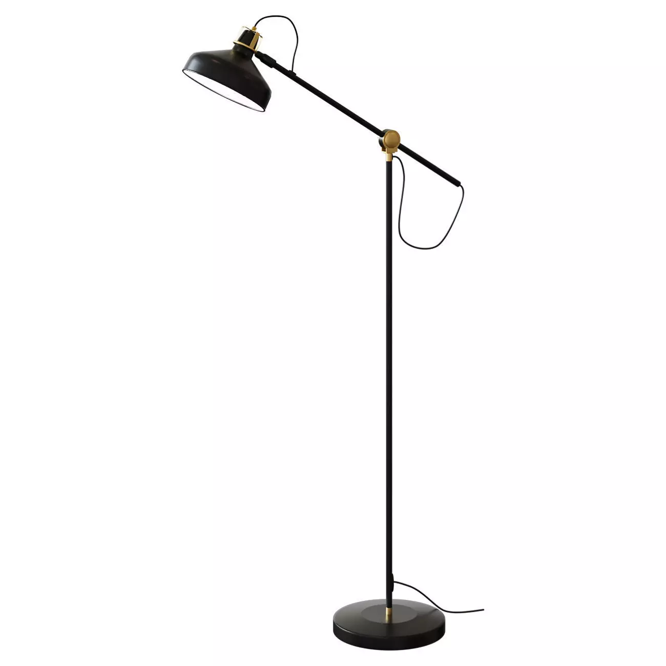 RANARP Outdoor reading lamp black 3D model