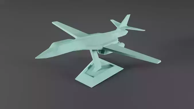 B-1 Lancer Plane 3D print model