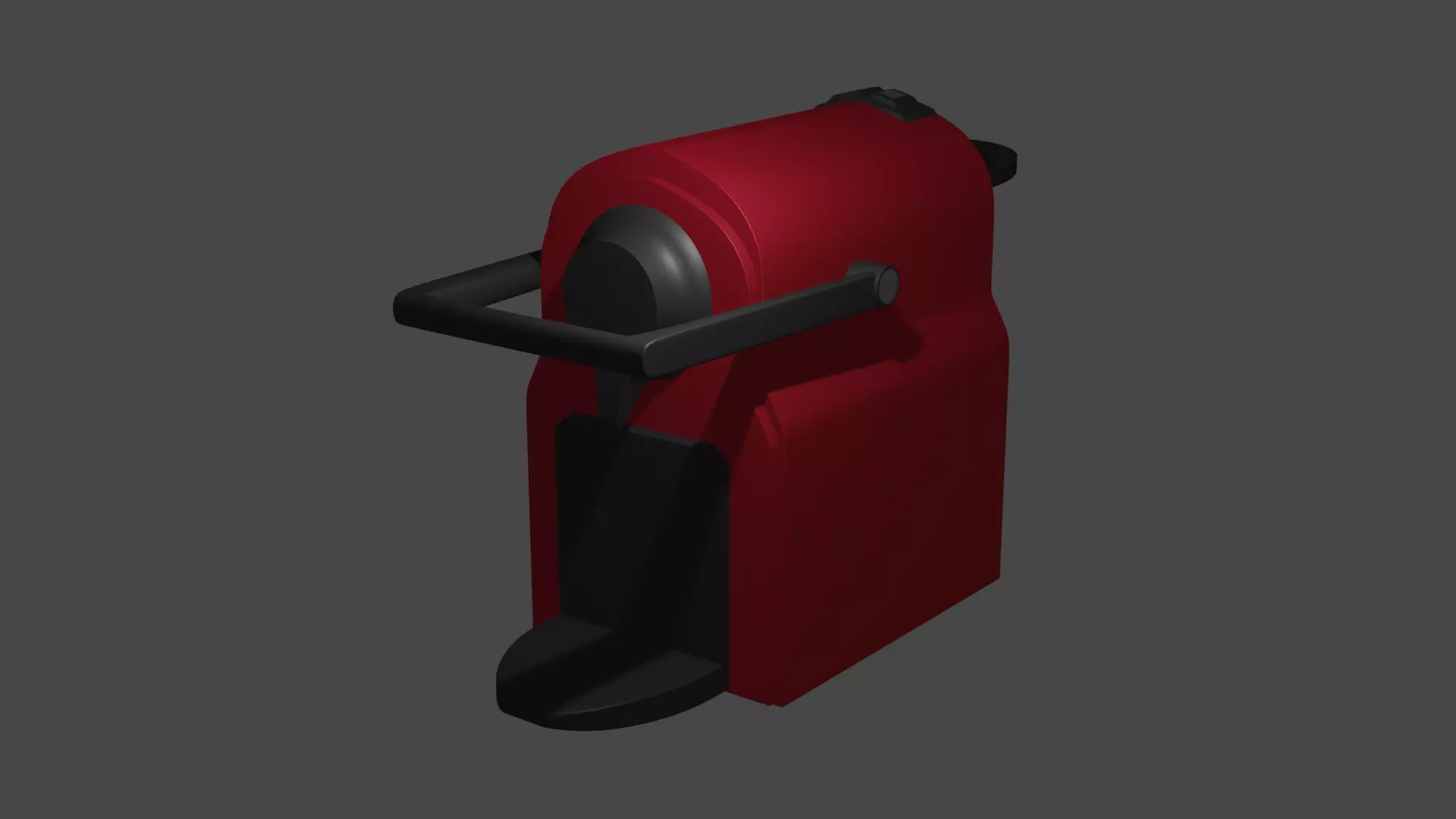 Coffe machine 3D model_0