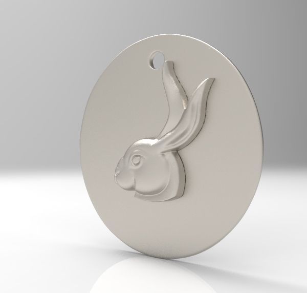 Chinese Zodiac Rabbit 3D print model_13