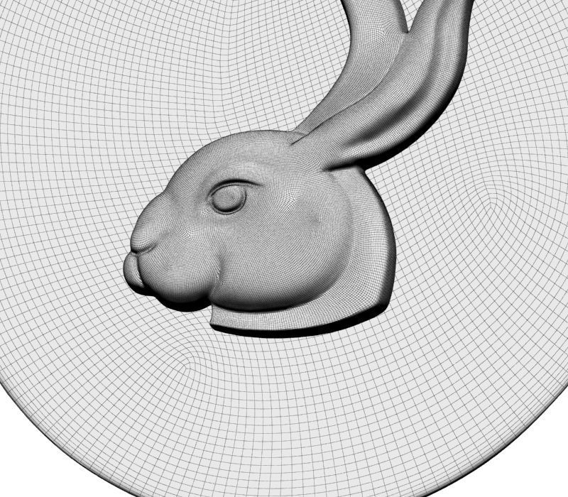 Chinese Zodiac Rabbit 3D print model_30