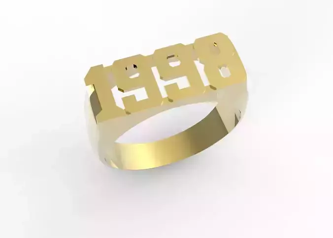 ring 1998 3D print model
