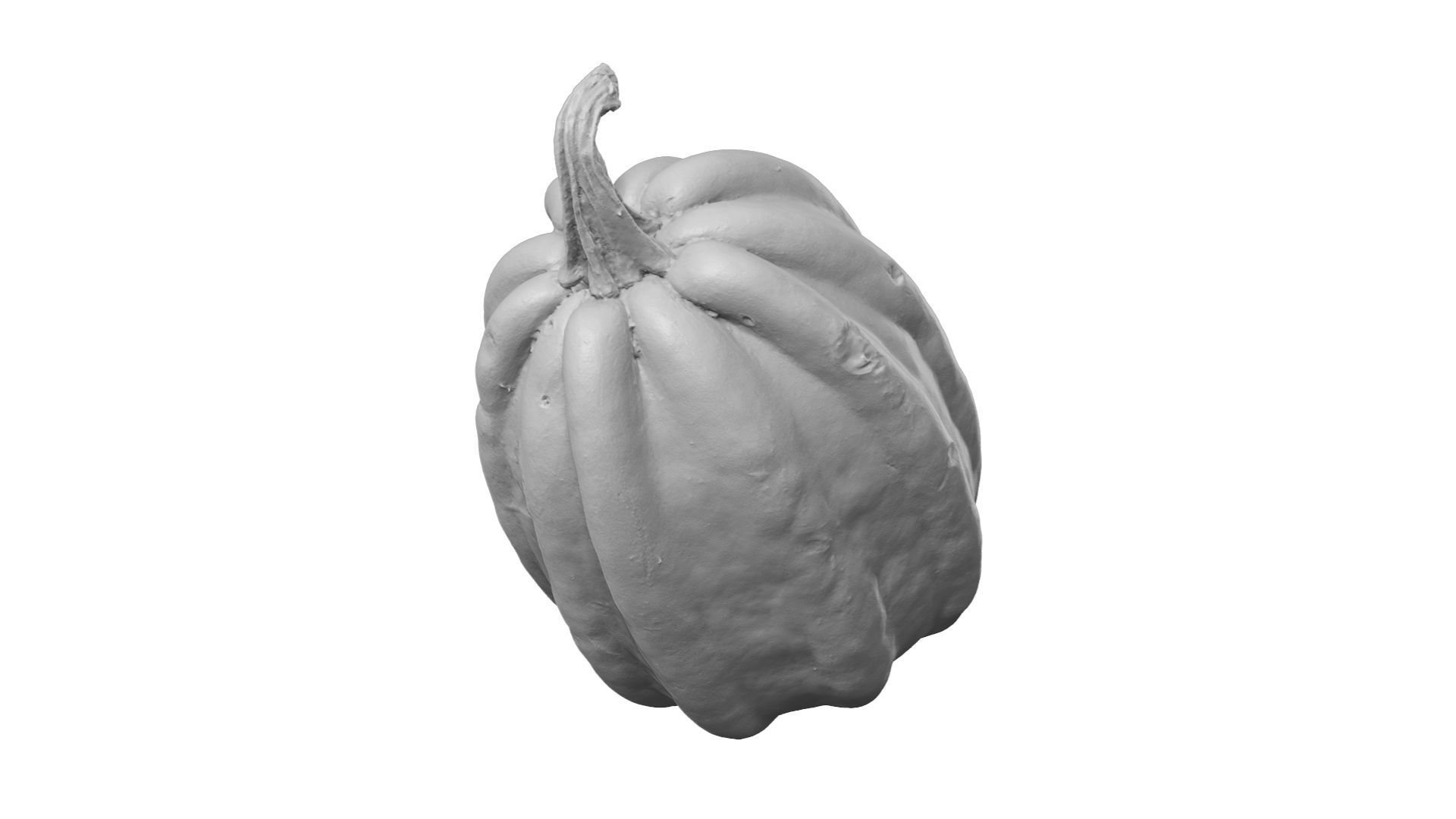 Mogango Winter Squash - Extreme Definition Scanned 3D model_2