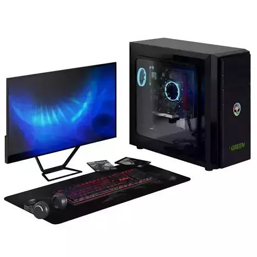 pc set 07 3D model