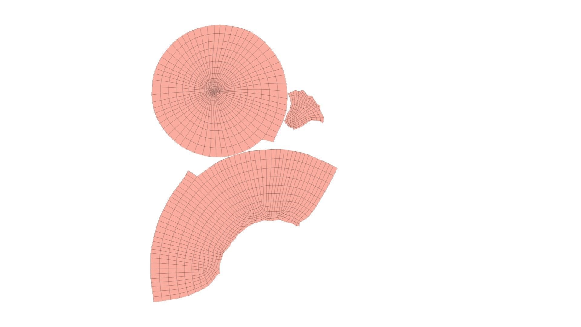 Mogango Winter Squash - Real-Time Scanned Low-poly 3D model_7