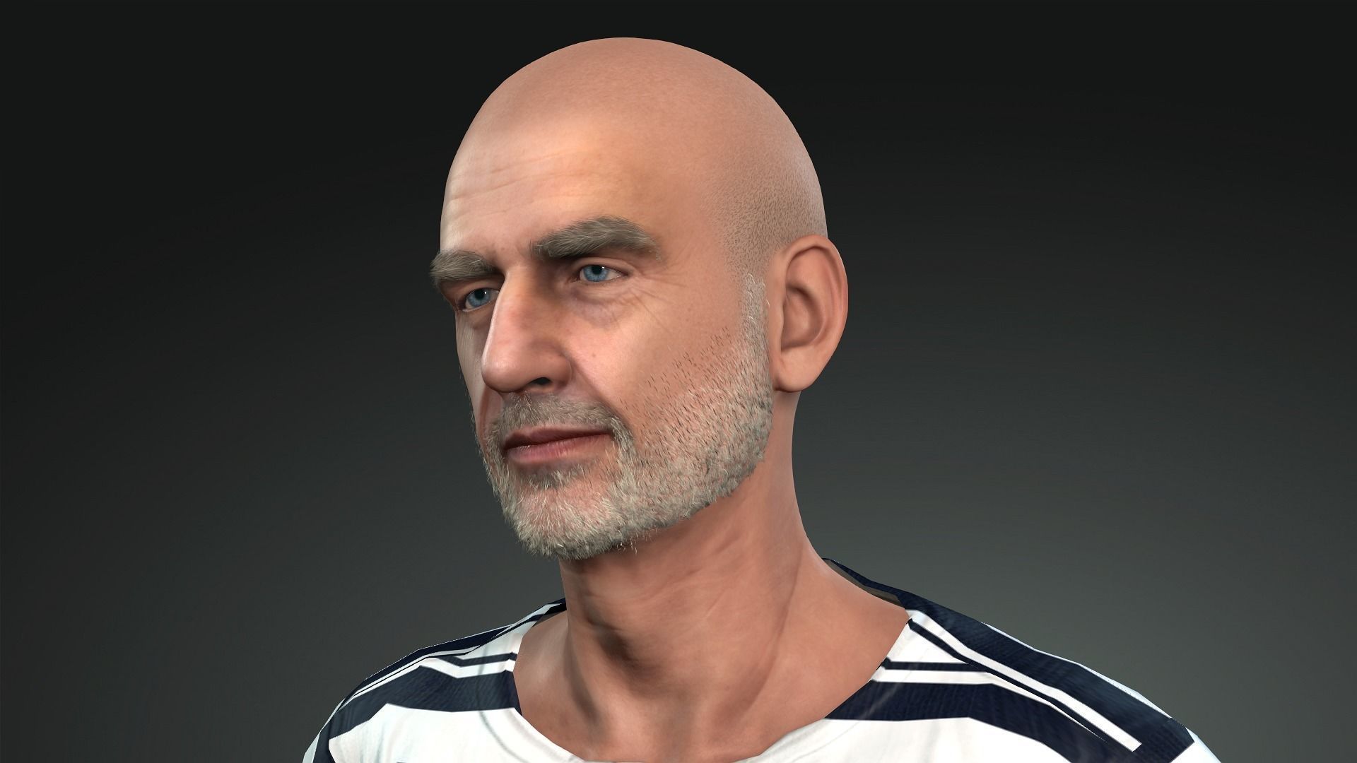 I named him Alan but who is he to you Low-poly 3D model_1