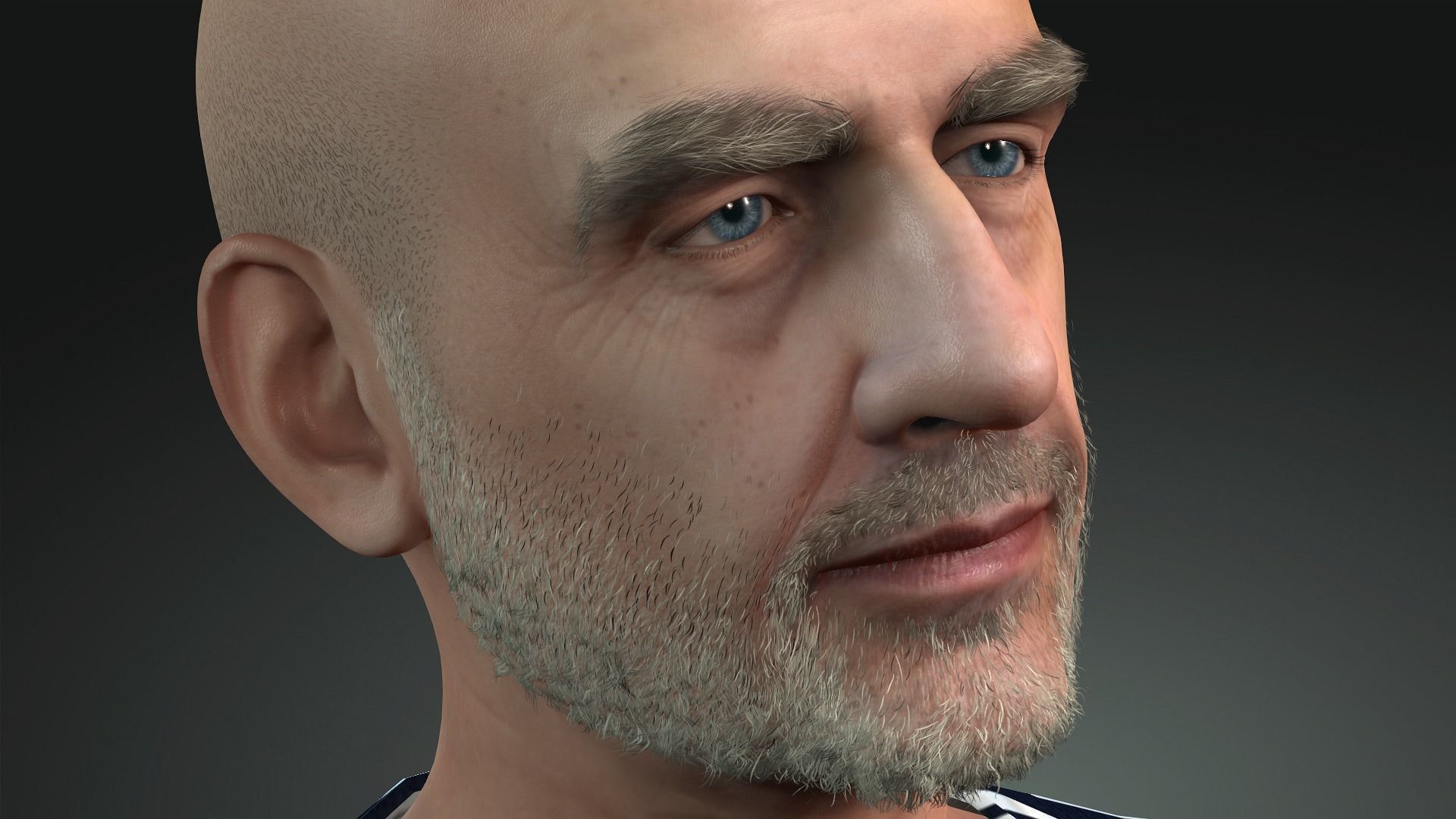 I named him Alan but who is he to you Low-poly 3D model_2