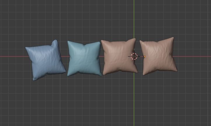 Solid Pillow - 3D model 3D model_3