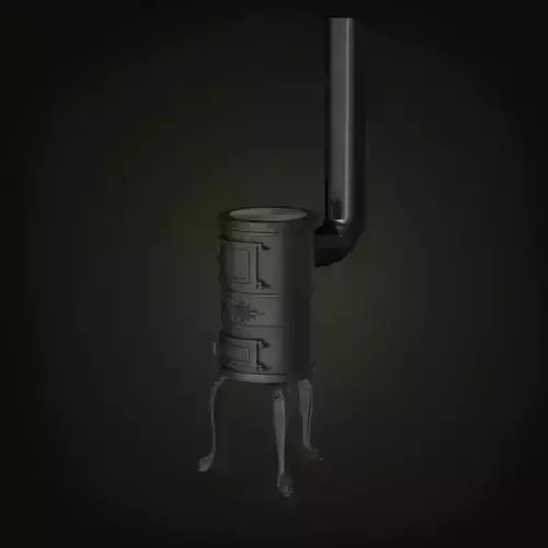 Small Old Fashioned Fireplace