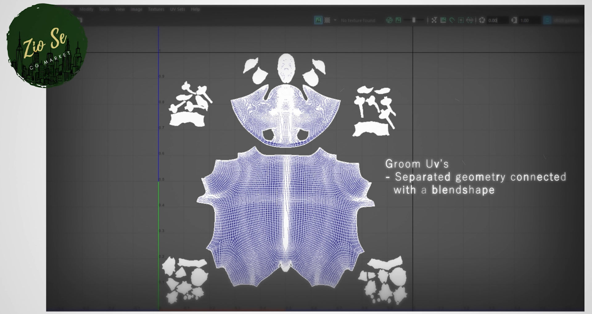 Bear Skin Rigged 3D model_9