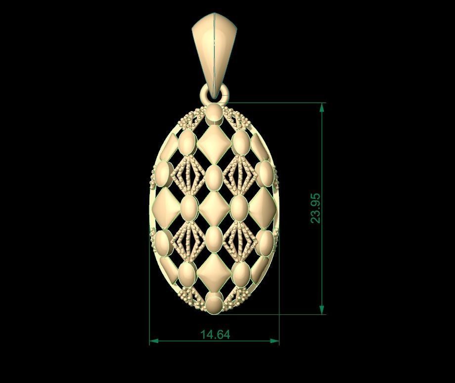 Ultra Vision Pendant 074 3D print model_5