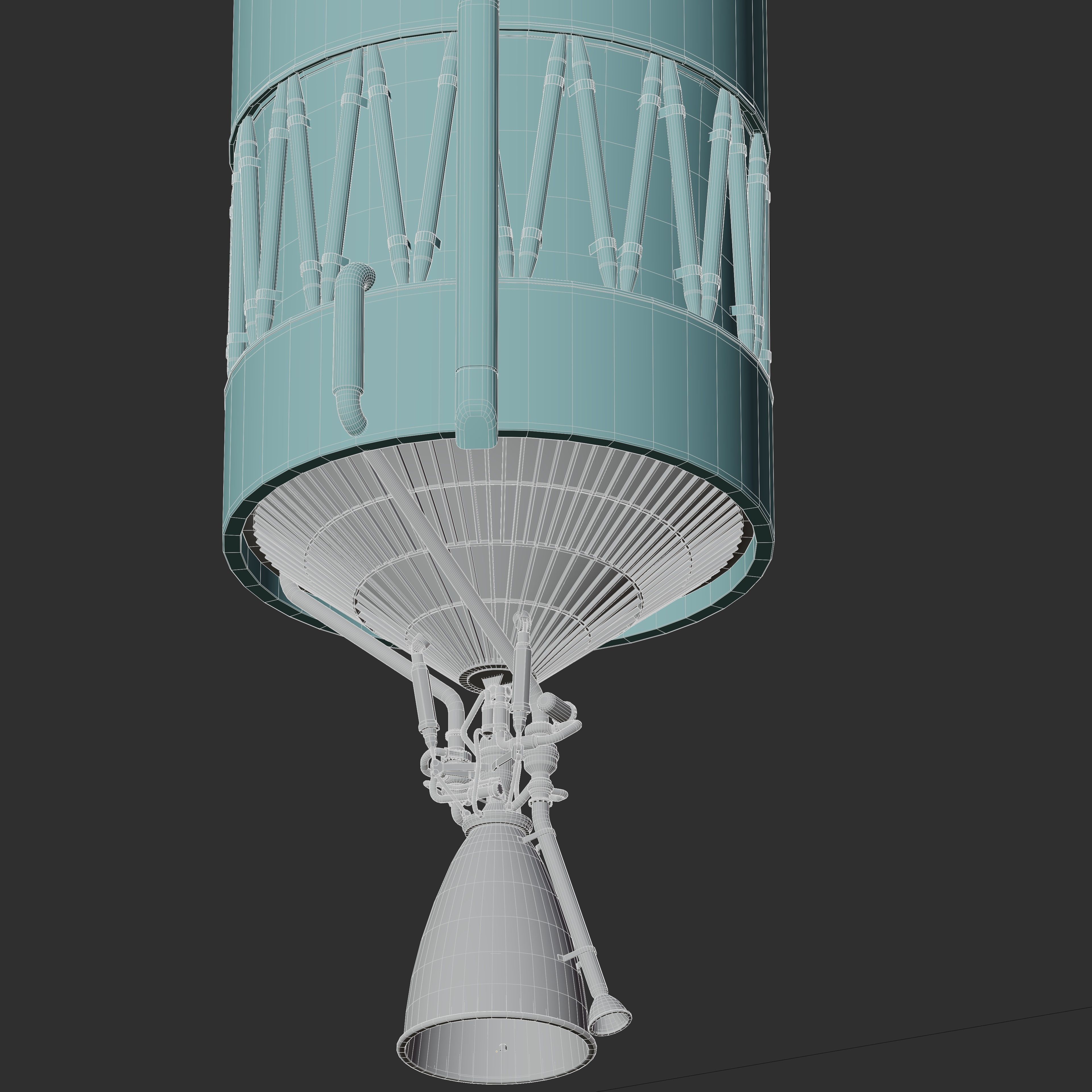 GSLV rocket 3D model_54