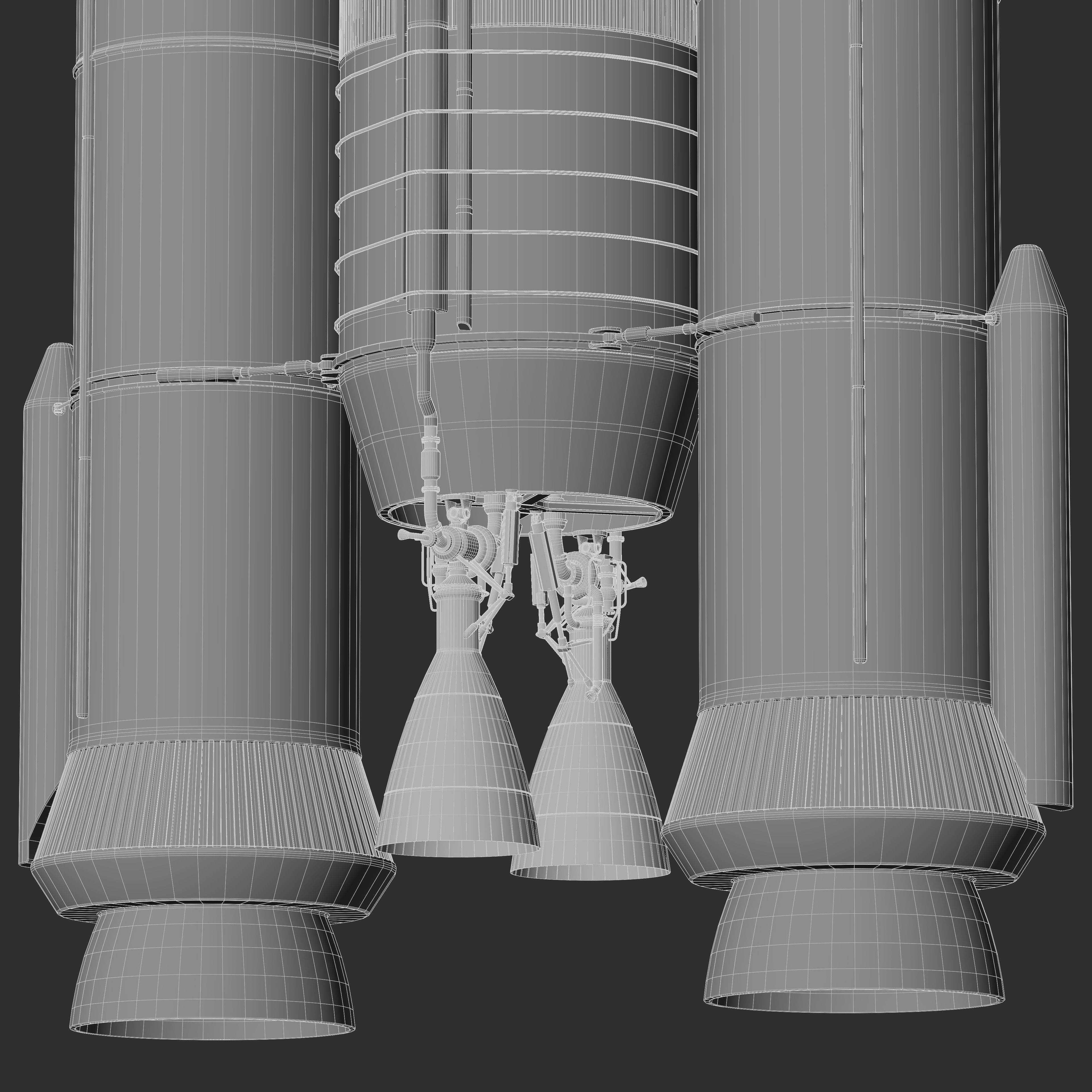 GSLV rocket 3D model_53