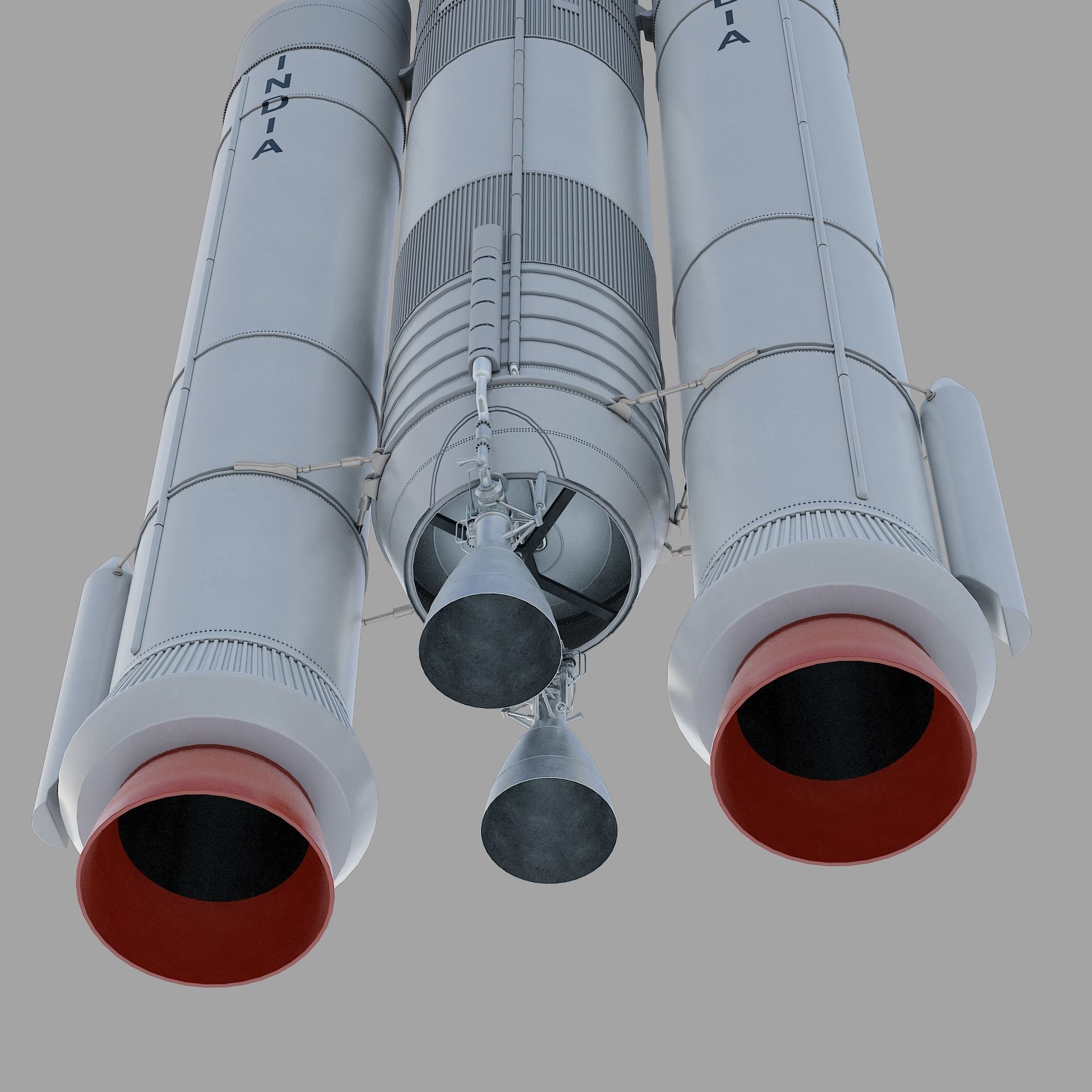 GSLV rocket 3D model_41